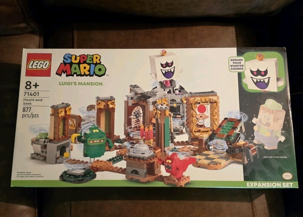 LEGO Super Mario Luigi’s Mansion Haunt-and-Seek Expansion Set 71401 - NEW SEALED